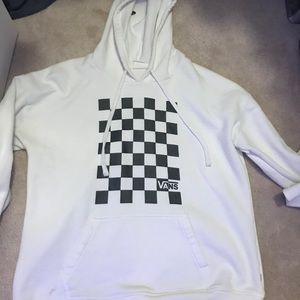 checkered vans hoodie